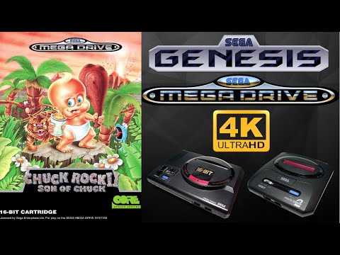 Chuck Rock 2: Son of Chuck | GENESIS/MEGA DRIVE | 4K60ᶠᵖˢ UHD🔴| Longplay Walkthrough Full Game