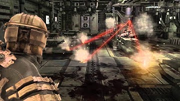 [22] Dead Space Walkthrough Chapter 9-2: Valor Barracks (Line Gun Only)