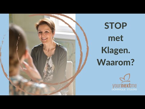 Video: 3 manieren om te stoppen met klagen