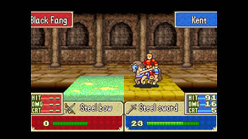 Fire Emblem 7: The Blazing Sword Walkthrough- [Hector