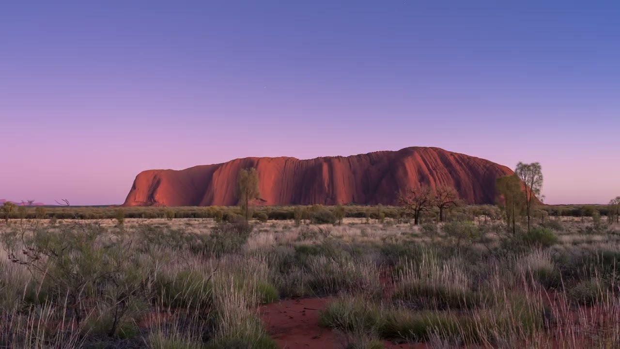 Uluru Sunrise Timelapse