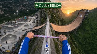 How Is This Skatepark In 2 Countries?