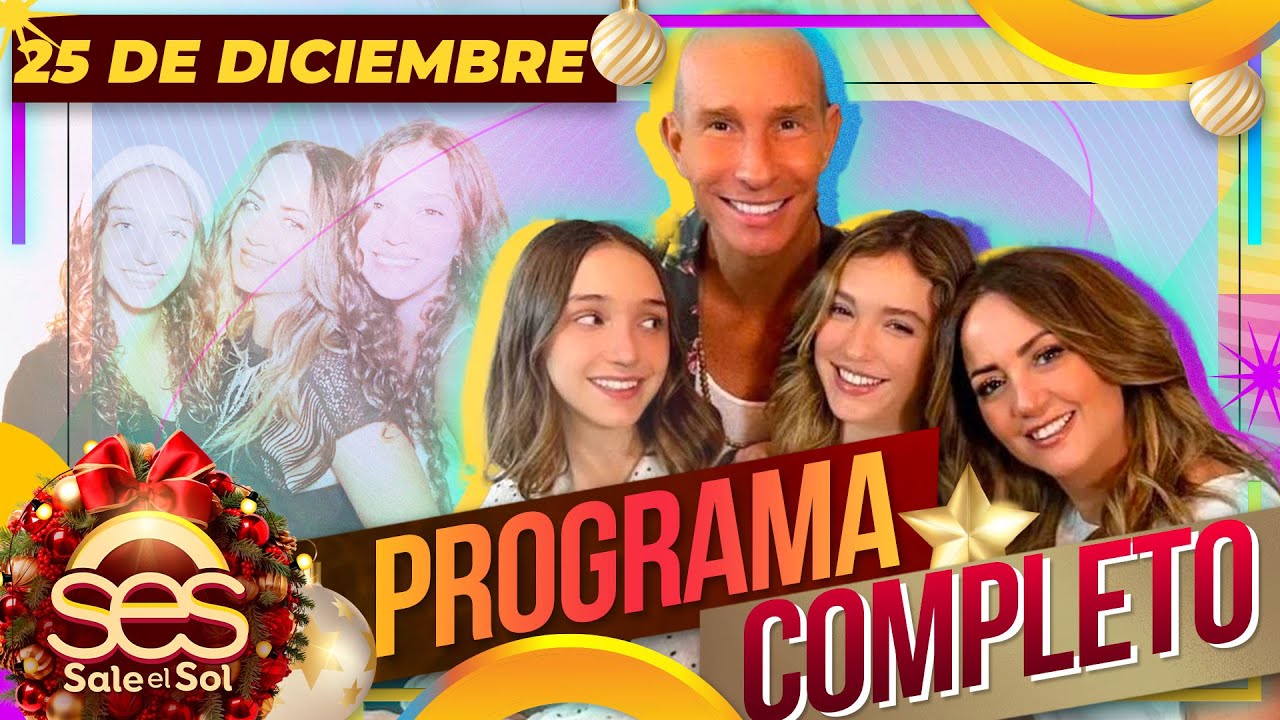¡Andrea Legarreta y Erik Rubín JUNTOS en Navidad! | Sale el Sol