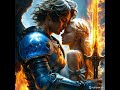Archangel Michael and the girl
