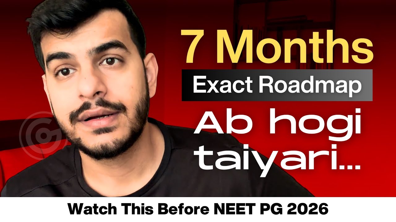 7 Months Strategy for NEET PG 2026 | Daily Schedule, Resources ...