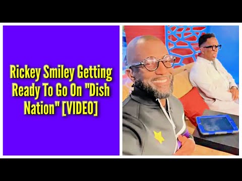Getting Ready To Go On "Dish Nation"