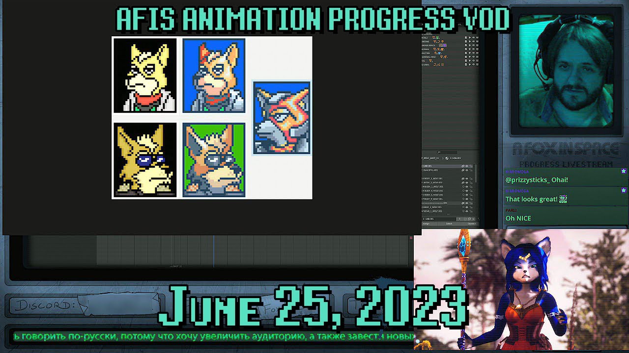 [2023-06-25] AFIS Animation Progress Stream VOD - YouTube