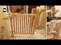 DIY Baby Safety Gate from Pallet / Self Clamping