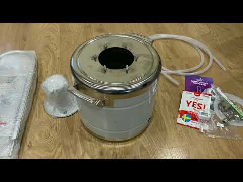 Самогонный аппарат Дистиллятор Феникс "Зенит" 20 литров распаковка