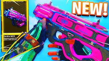 the NEW FREE CORDITE MKII is BEAUTIFUL on Black Ops 4 (COD BO4 Update 1.16 New Signature Weapons)