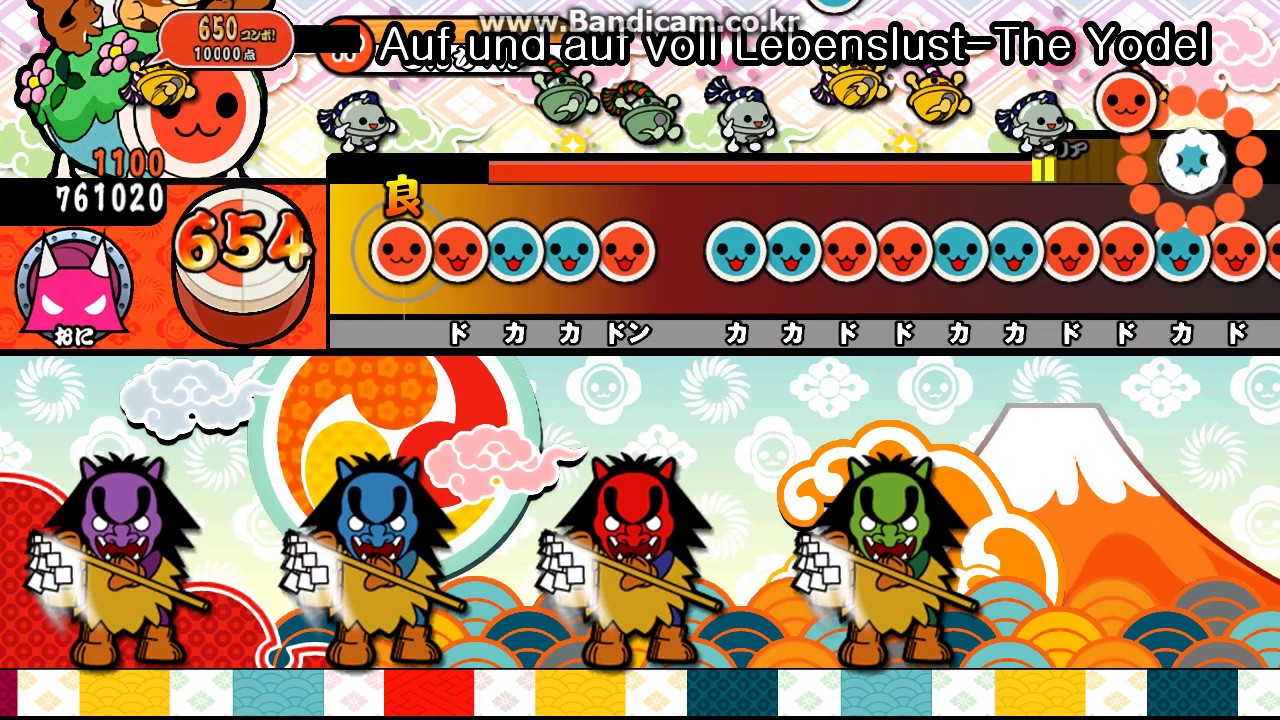 [太鼓さん次郎]Flanzl Lang-Auf und auf voll Lebenslust(創作譜面)