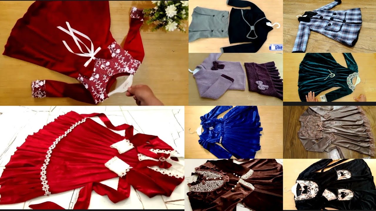 موديلات خياطة ملابس شتوية للاطفال☃️كل موديل يوجد له فيديو خاص به داخل القناة(خياطة وتفصيل)ارجو زيارة