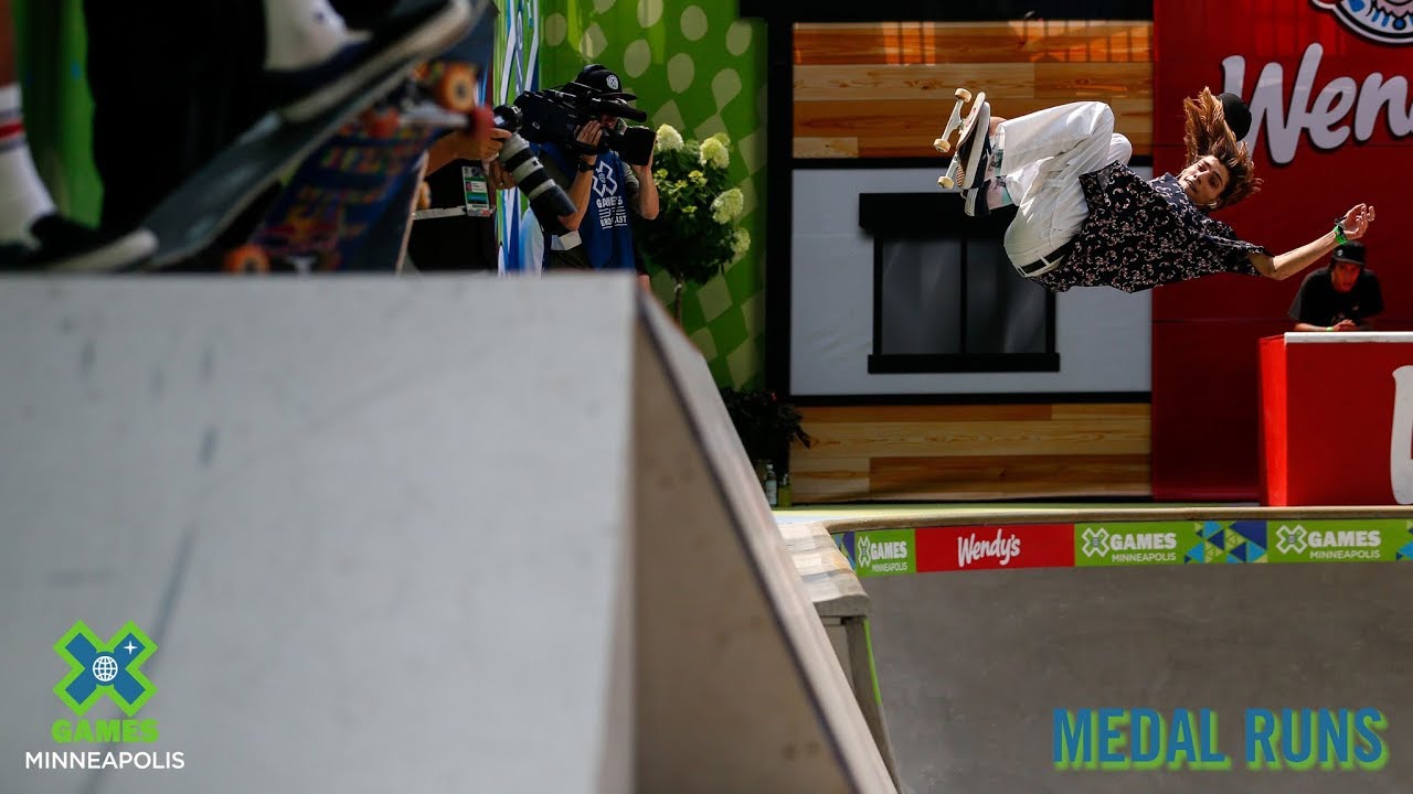 MEDAL RUNS:  Men's Skateboard Park | X Games Minneapolis 2019