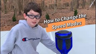 How To Change The Speed Modes Of Simate Hoverboard 