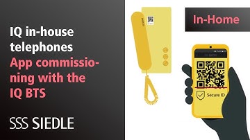 App commissioning for the In-Home bus with the IQ BTS