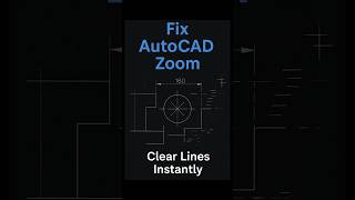Crisp Lines Every Time (AutoCAD VIEWRES Trick) #CadTips #Design