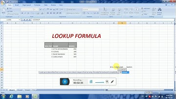 LOOKUP FORMULA IN MS EXCEL BY SALMAN SHAL IN PASHTO