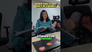 When you study once in a while 🥲😂 #vedantuclass9 #nikitamam