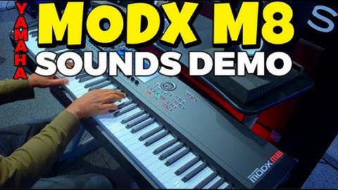 Playing The New Yamaha MODX M8 | Sounds Demo