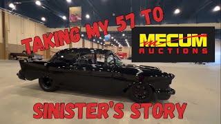 Famous My 57 Chevy, “Sinister” - A Chat With Patrick Laughlin On The Way To Mecum Net Worth