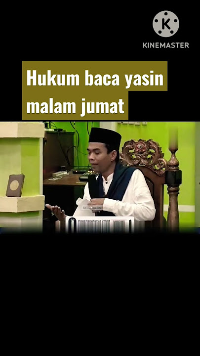 ustad abdulsomad hukum baca yasin malam jumat