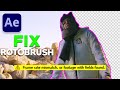 How to FIX Rotobrush Error in After Effects (Frame rate mismatch)