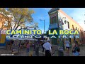 [4K] Buenos Aires Walk - Caminito / La Boca - Buenos Aires - Argentina