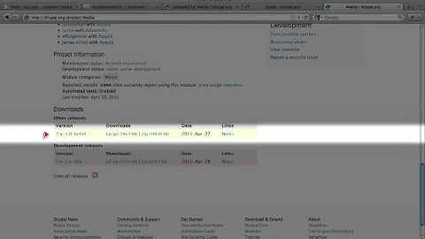 160. The difference between module development versions and official releases (a Drupal how-to)