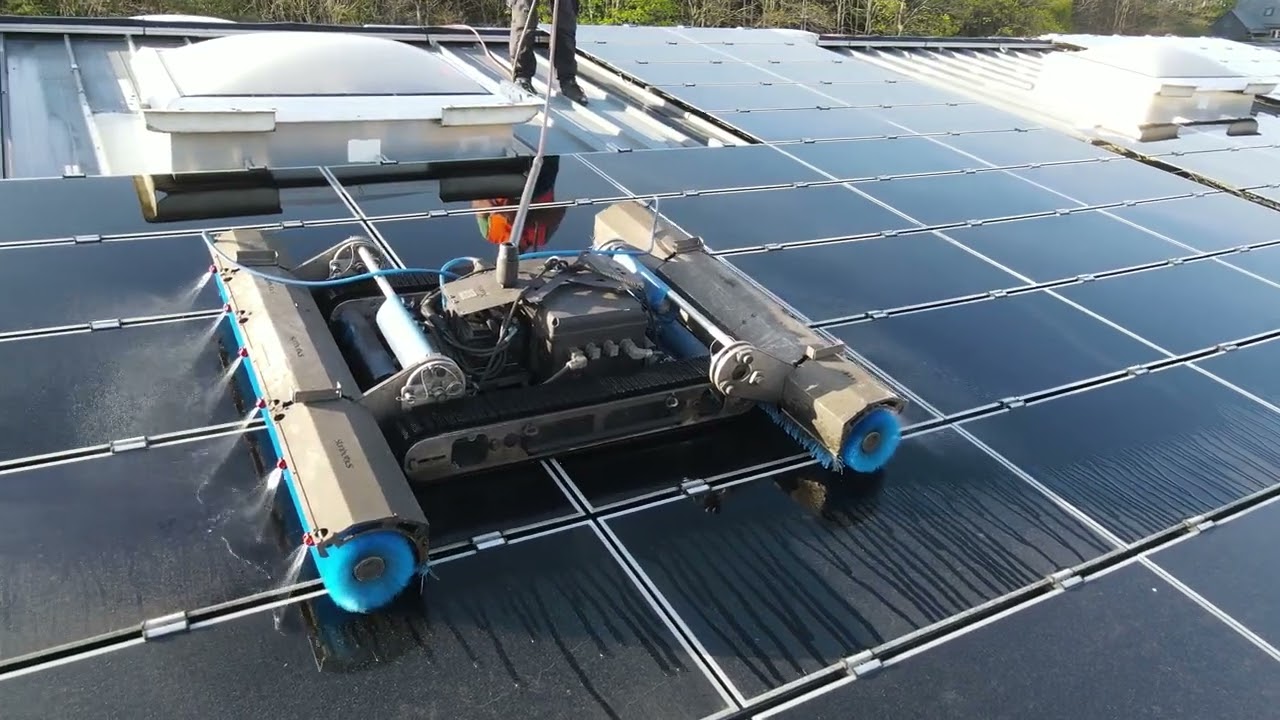 Reinigung Firstsolar Dünnschichtmodule