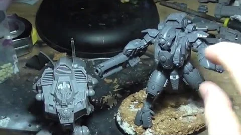 TAU XV109 Y'VAHRA BATTLESUIT  Head Conversion Tutorial