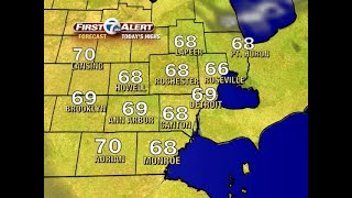 Chilly start but warming up quickly this afternoon