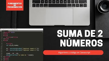 1. Algoritmo y Javascript de Suma de dos números