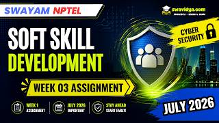 Soft Skill Development Week 03 Assignment Solution July 2026 | SWAYAM NPTEL screenshot 1