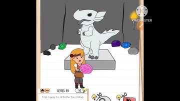 Brain Test 2 Level 19 | Quest for Brainiac | find way to activate the statue