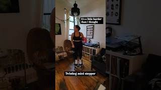 New Twisting Mini stepper #unboxingvideo #workoutmotivation #weightlossjourney