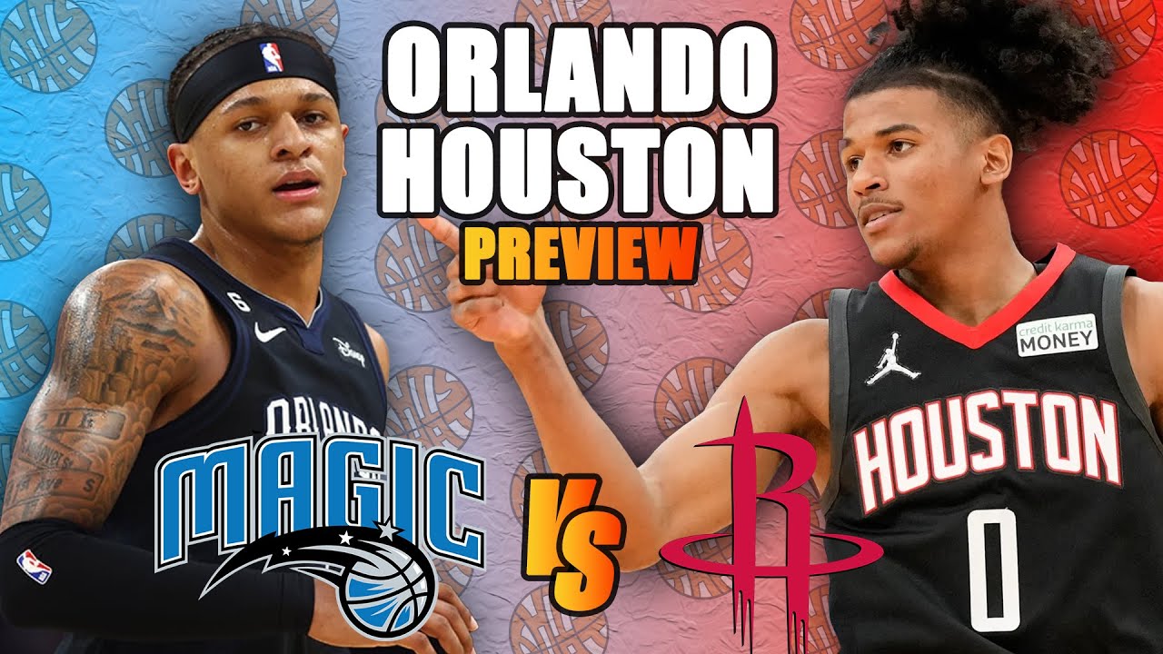 Orlando Magic vs Houston Rockets FULL PREVIEW | 10/25 - YouTube