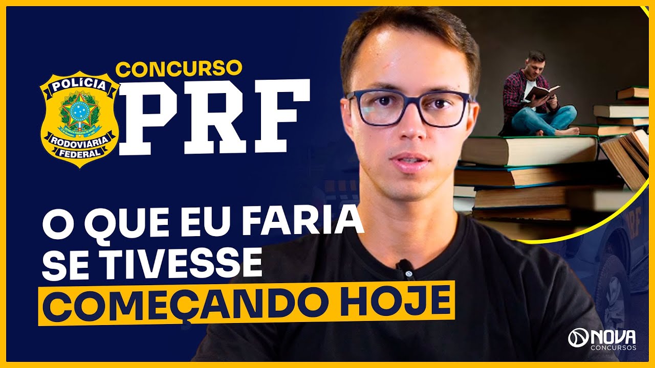 CONCURSO PRF 2025 5 MIL VAGAS SOLICITADAS: COMO ESTUDAR COMEÇANDO AGORA ❌