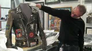 A closer look at Michael Jackson's leather jacket