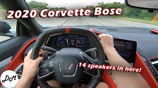 2020 Chevrolet Corvette C8 – Bose 14speaker Soundsystem Review