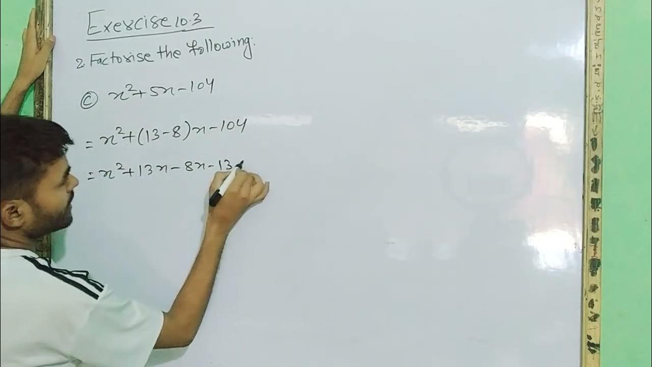 factorise-the-following-x-2-5x-104-youtube