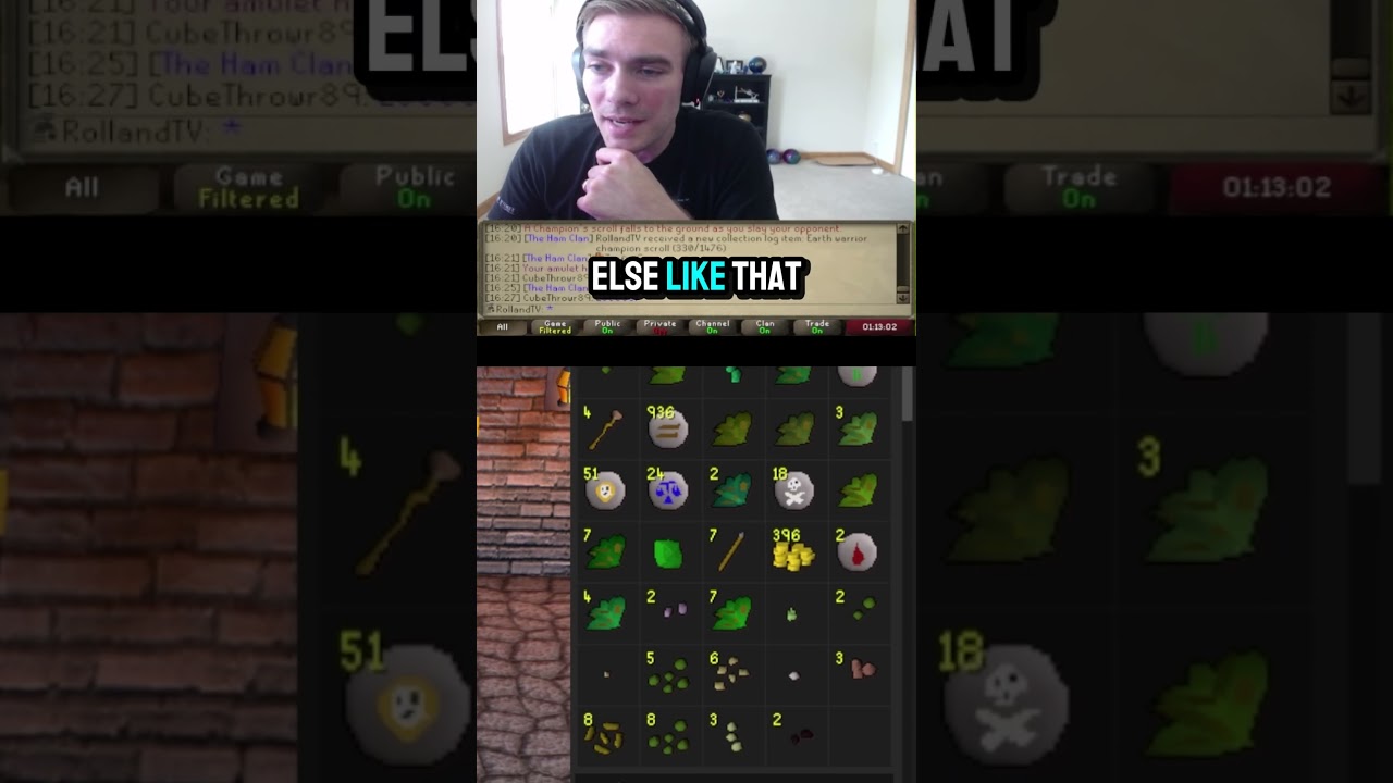 Loot From Earth Warrior Champion Scroll in OSRS 