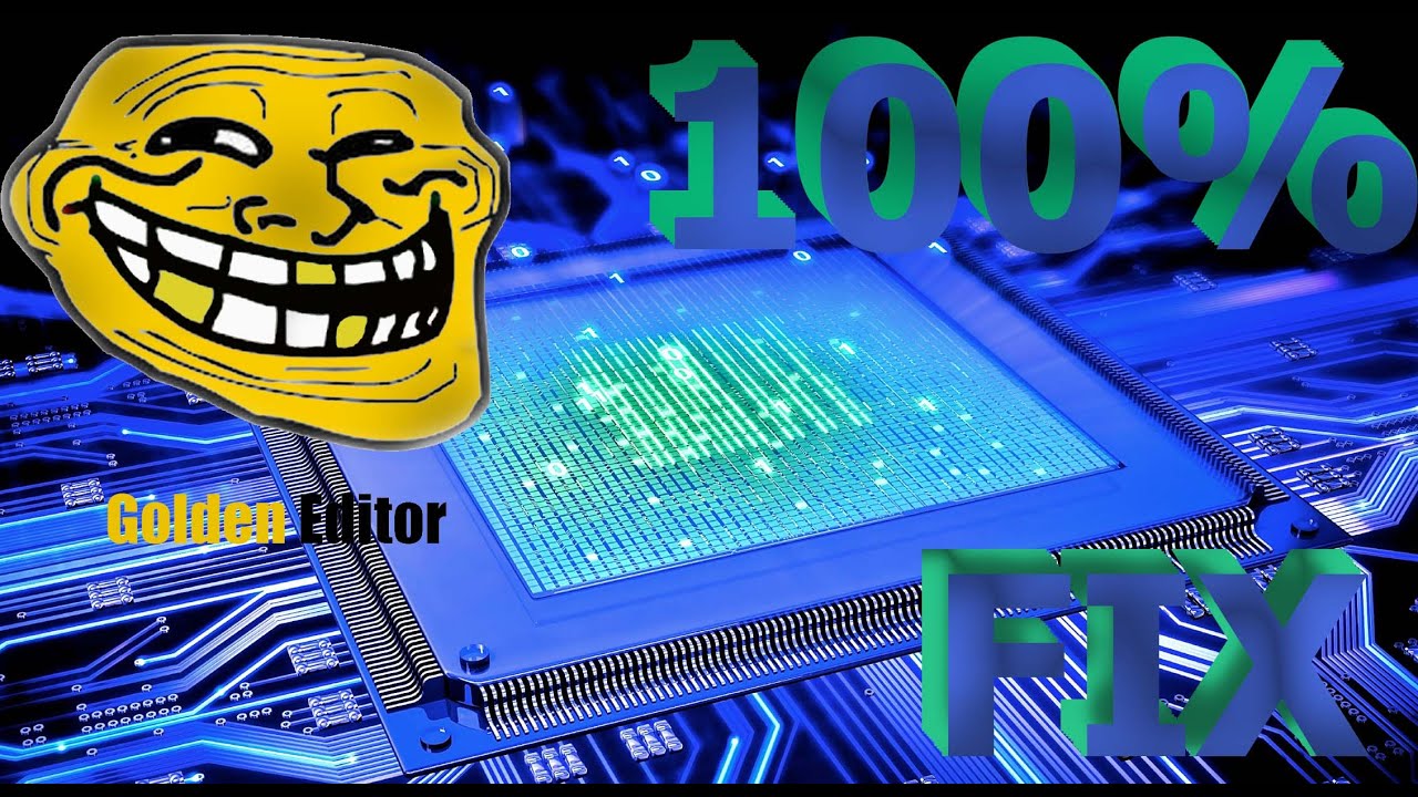 100% CPU Usage fix|איך לסדר את בעיית 100% שימוש במעבד. - YouTube