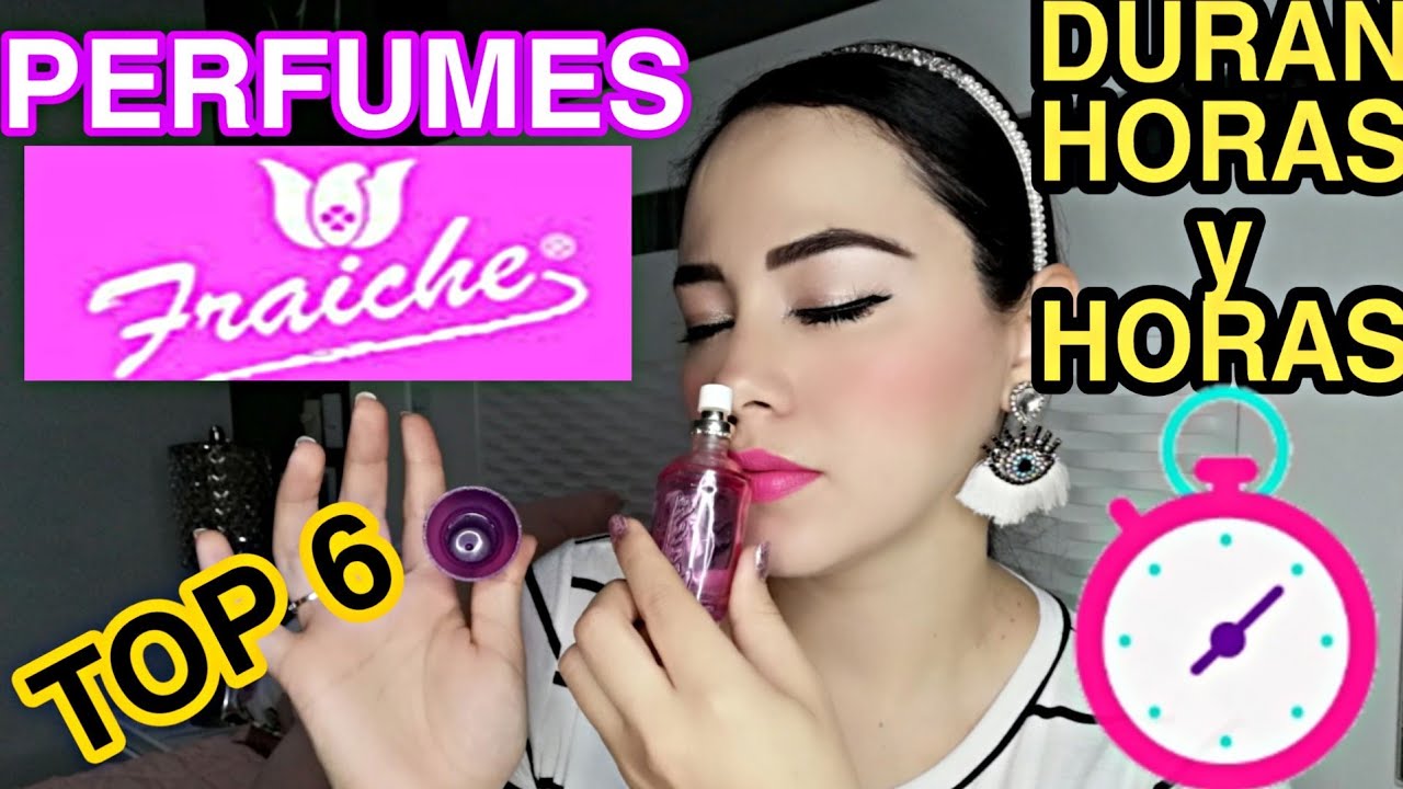 Top 6 Perfumes FRAICHE que DURÁN HORAS Y HORAS😱⏰ - YouTube