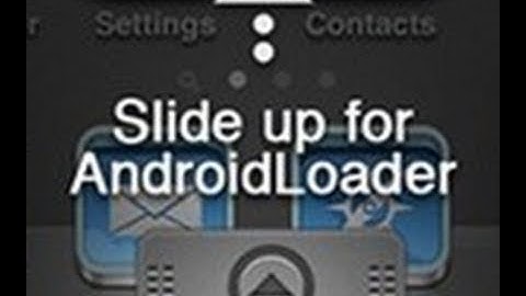 Android Style Swipe Loader for iPhone - Android Loader