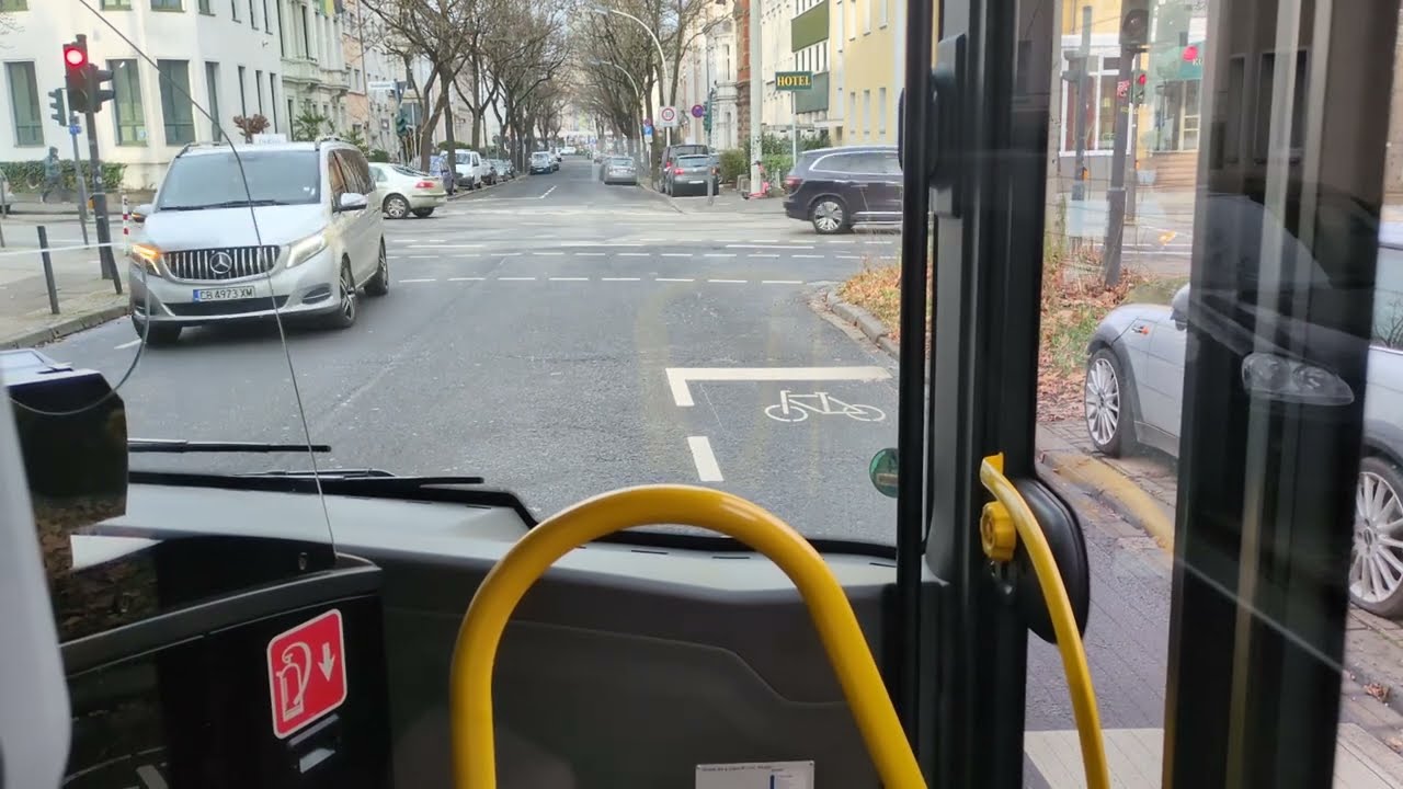 Mitfahrt Linie 603 Bonn (Am botanischen Garten - Hauptbahnhof)