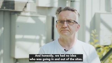 iLOQ reference case – Cellnex Sweden (English subtitles)