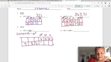 Eureka Math Grade 5 Module 1 Lesson 2 Exit Ticket