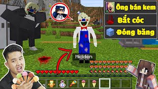 Minecraft, Nhưng bqThanh Trở Thành ÔNG BÁN KEM (Ice Scream) Ác Quỷ Troll Ốc...