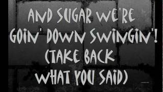 Fall Out Boy - Sugar We&#39;re Goin&#39; Down Lyrics