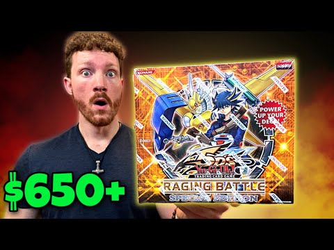 Opening an INSANE Yugioh 5D's Raging Battle Special Edition